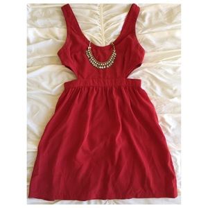 Ali & Kris Burnt Orange Dress // Size Medium
