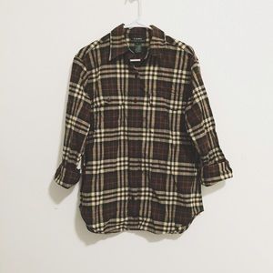 Ralph Lauren Plaid Flannel Workshirt