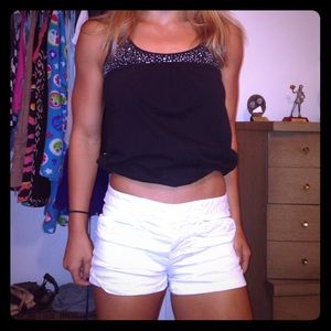 American white cargo shorts