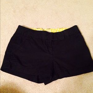 J CREW navy shorts!