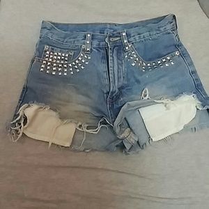 High waisted shorts