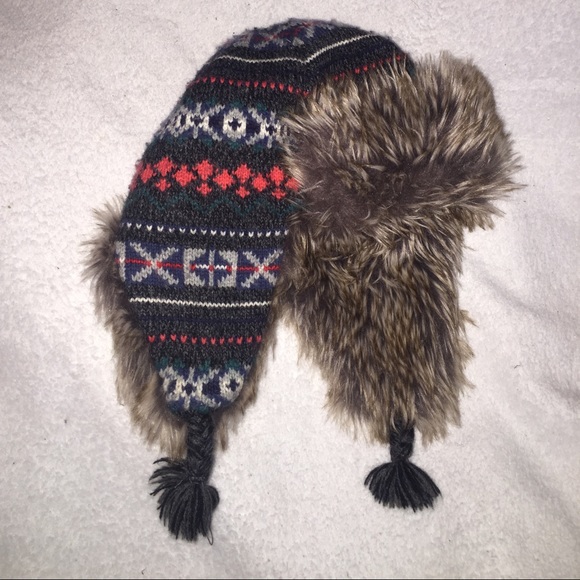 Fair Isle Trapper Hat