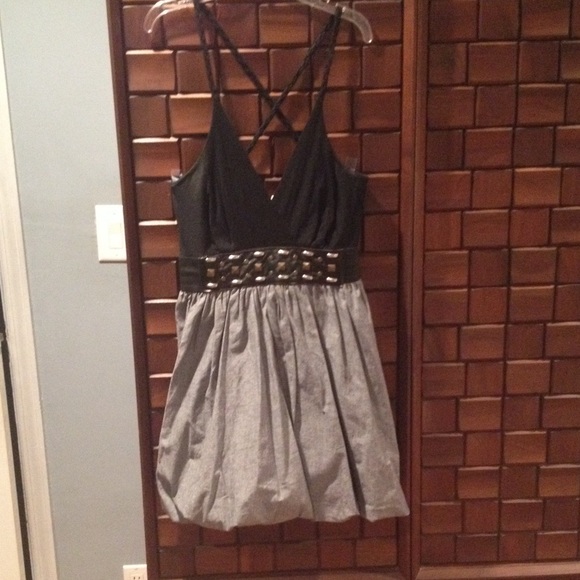 Dress with studs