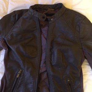 Leather jacket