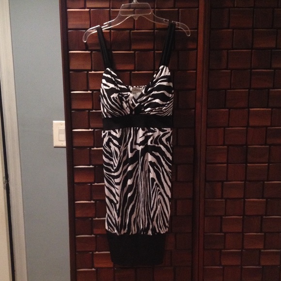 Zebra Print dress