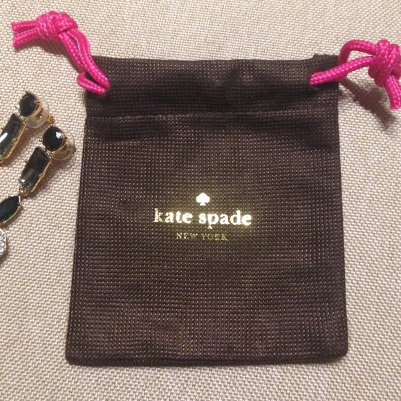 Stunning Kate Spade crystal drop earring - Picture 3 of 3