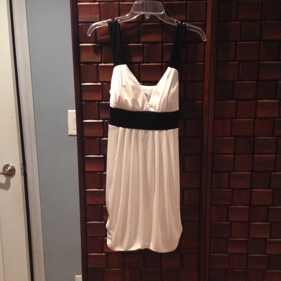 Black and White Dress