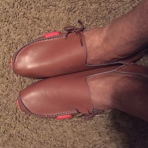 MENS SIZE 11 GENUINE LEATHER ITALIAN LIKE LOAFERS