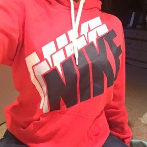 Pink Nike Hoodie