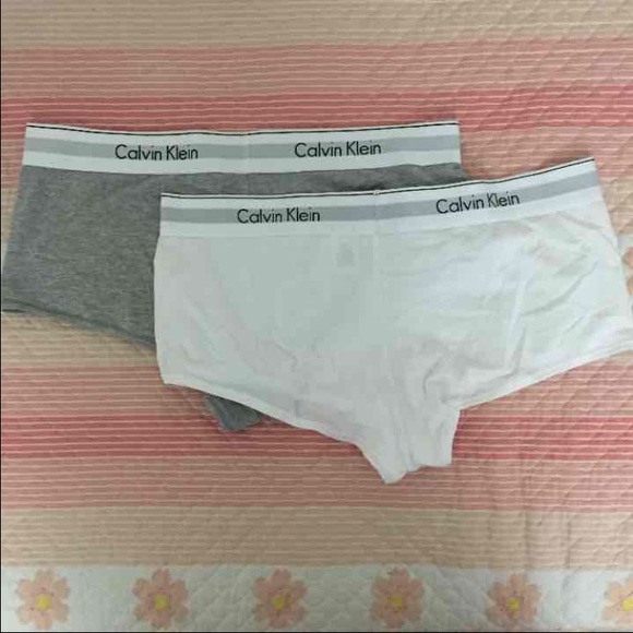Two Calvin Klein Modern Cotton Shorts