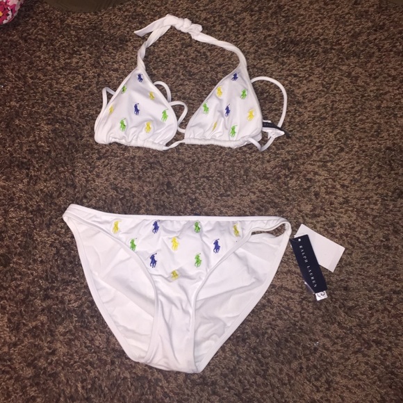 Polo bathing suit