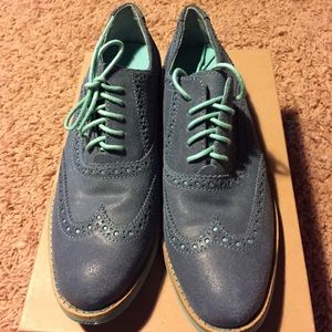 Cole Haan suede flats!