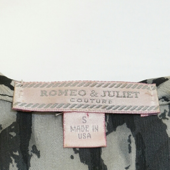 Romeo & Juliet Multi Print Top - Picture 4 of 4