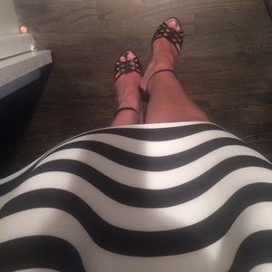 NWT Charles David "Largo" black heels 3.5 in heel