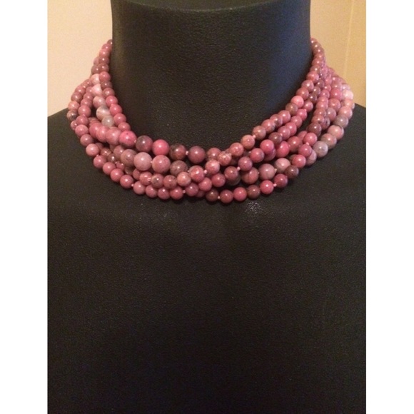 Kenneth Jay Lane Multi Strand Beaded Necklace