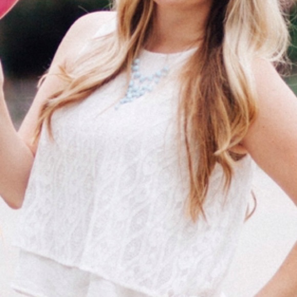 Princess Vera Wang lace top