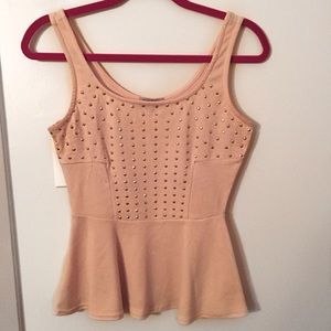 Charlotte Russe Peplum Top