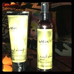 Wen anti frizz styling creme & replenishing mist