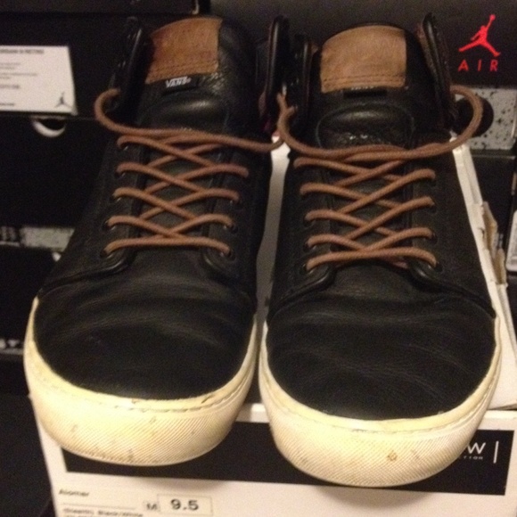 Vans Alomar Blk Stealth OTW Shoes Siz 9.5 Mens