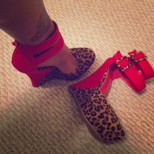 Wild Animal; Wedge Heel