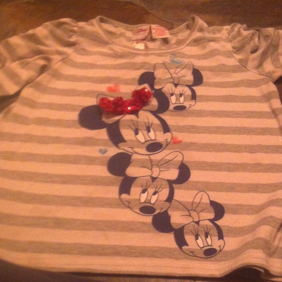 A Minnie Mouse shirt