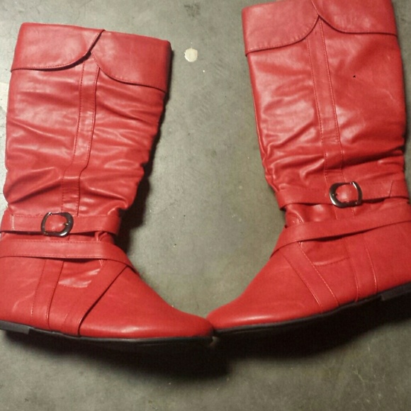 Red boots