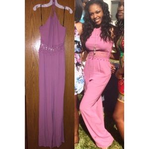 Pink Jumpsuit