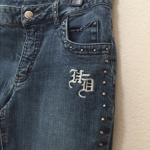 Harley Davidson Levi's Rhinestone