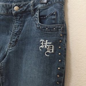Harley Davidson Levi's Rhinestone