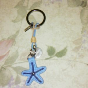 Coach Starfish keychain FOB Rare