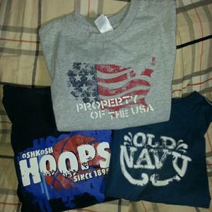 Boys Two T-Shirts and a Hoodie Bundle