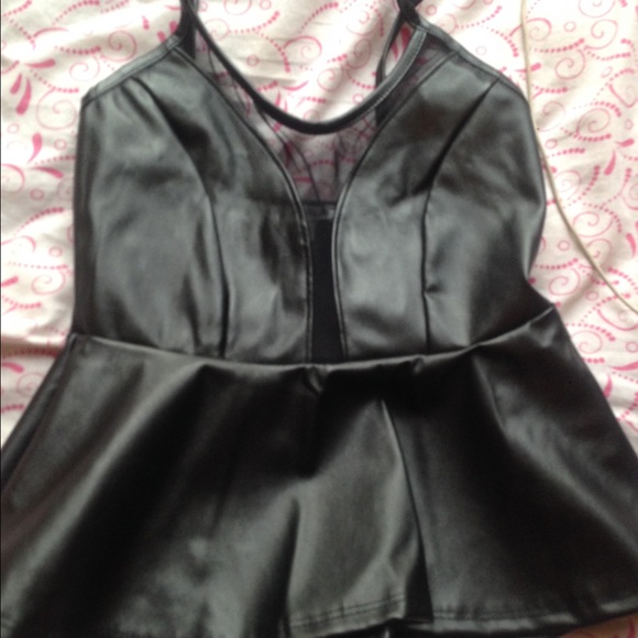 💥Leather dress up shirt 💥