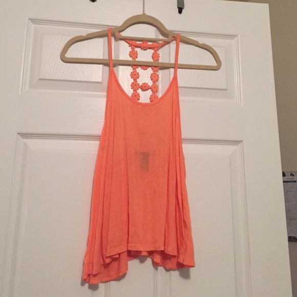 Forever 21 Daisy Crochet Back Cami