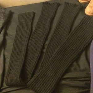 Extra long leg warmers