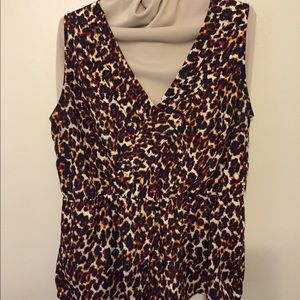 Merona Faux-Wrap Peplum Blouse