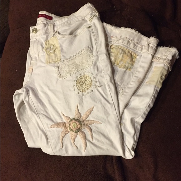 Rare Freestyle Levi's White Denim Jeans