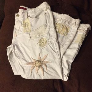 Rare Freestyle Levi's White Denim Jeans