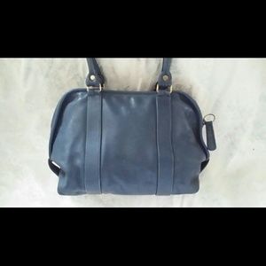 Coach Speedy Boston Doctor Dr Bag Satchel Blue
