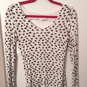 Pacsun Kirra Heart Shirt