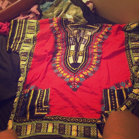 Red Dashiki