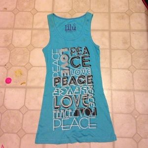A cute long tank top