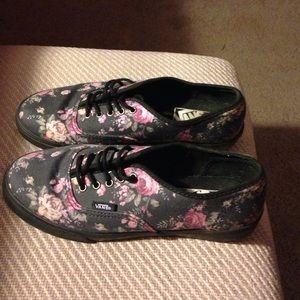 Floral Vans