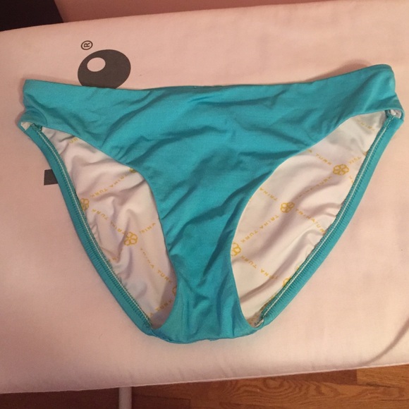 bathing suit bottoms and Matching top