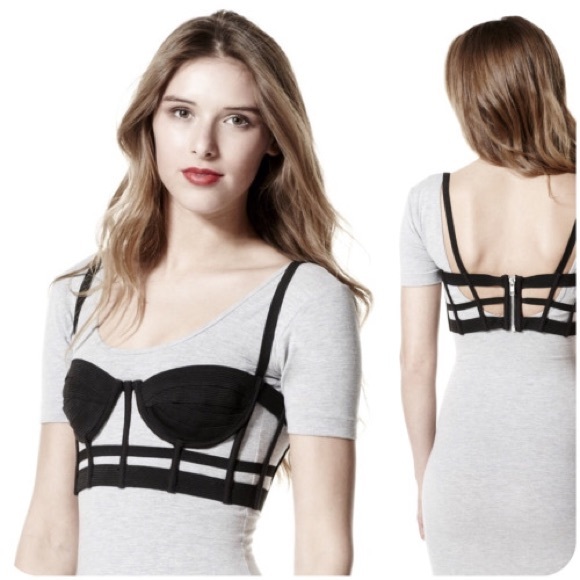 Chromat cage bralette