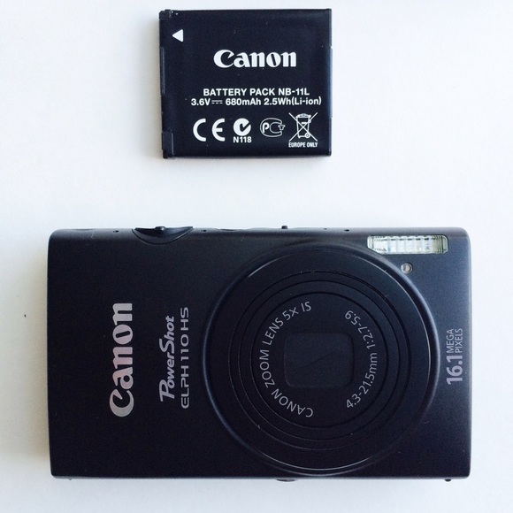🚫SOLD🚫💕📷Canon PowerShot Elph 110 HS black📷💕 - Picture 3 of 4