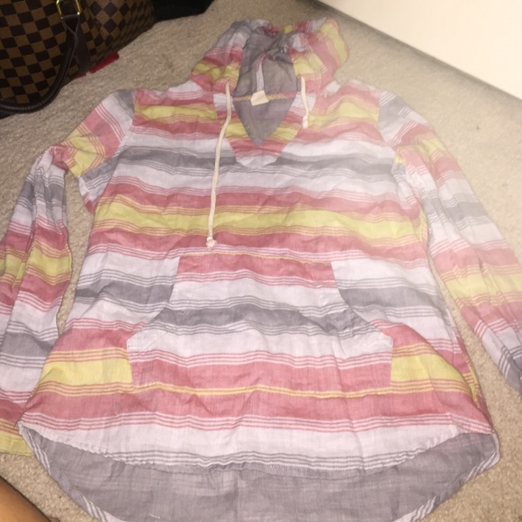 Empyre striped hoodie
