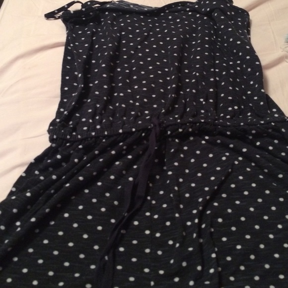 Cute polka dot romper