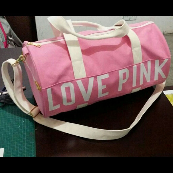 Pink Victoria Secret Duffle