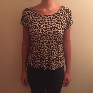 Cheetah print top