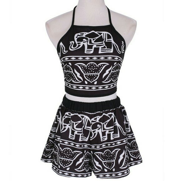 2-Piece Crop Set - Picture 2 of 2